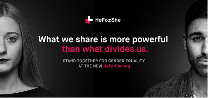 Campaign poster for he for she